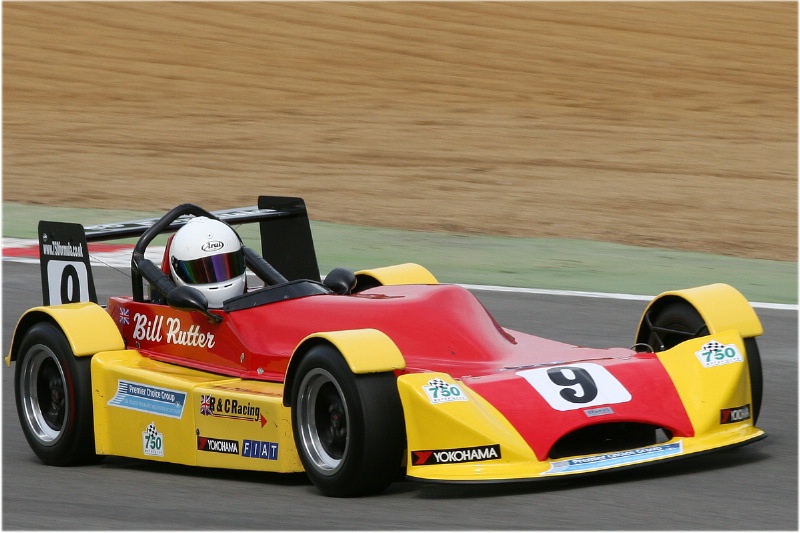 Bill Rutter in his Darvi Mk5B
