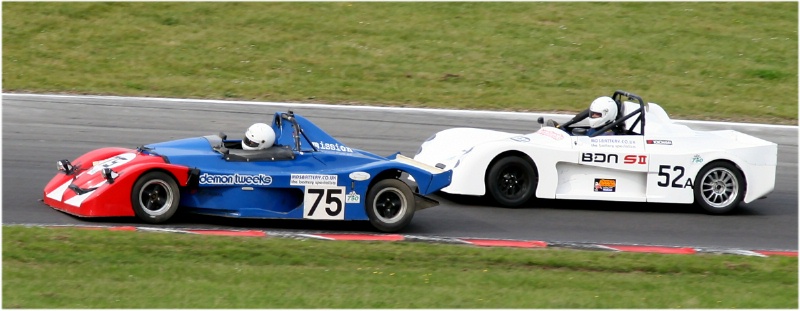 Griffin and Baldwin scrapping for the lead, collided at Paddock Hill Bend, see - http://www.bdnsportscars.com/video/brandshatchoops.wmv
