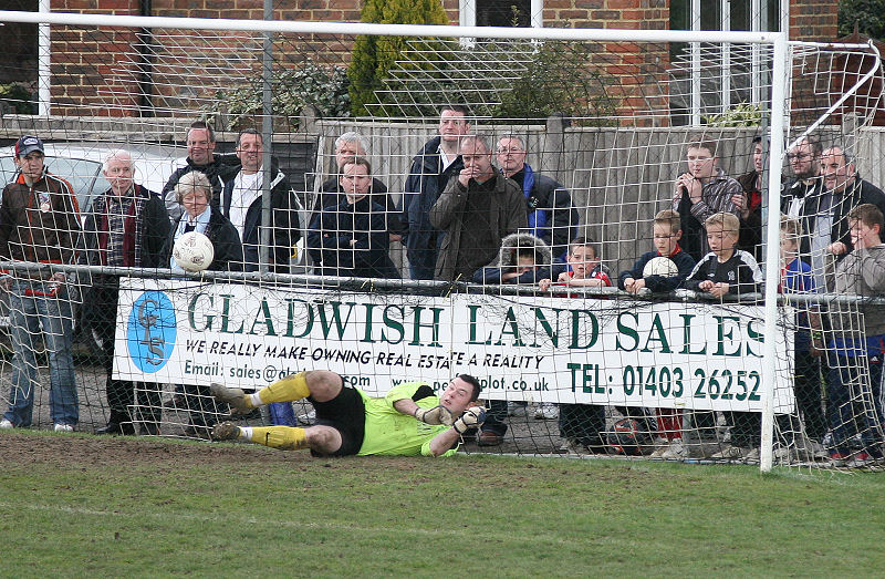 1-1 after 120 minutes and it's down to penalties, some are shown here. Andy McCarthy saves one ...
