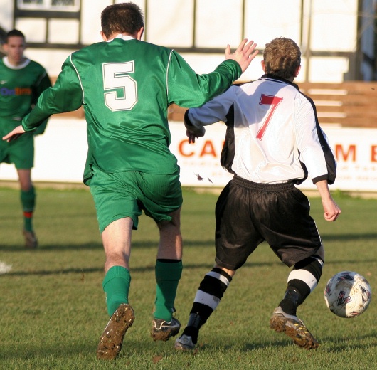 Luke Philpott (5) and Calum Britton (7)
