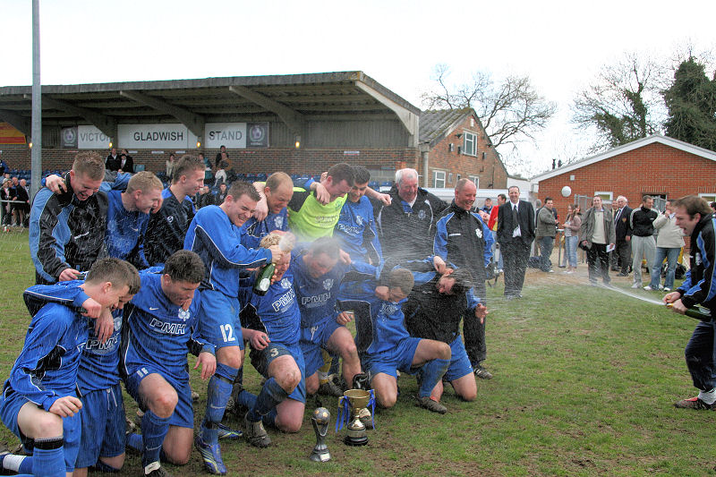 ... get a soaking from manager Gareth Davies
