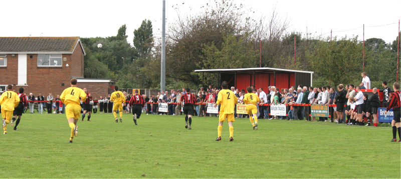 Part of the crowd at Crabtree Park
