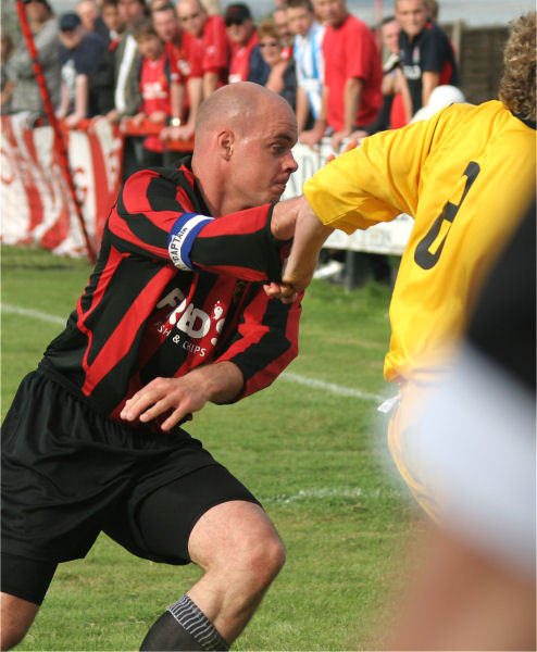 Tony Miles gets to grips with Roy Pook
