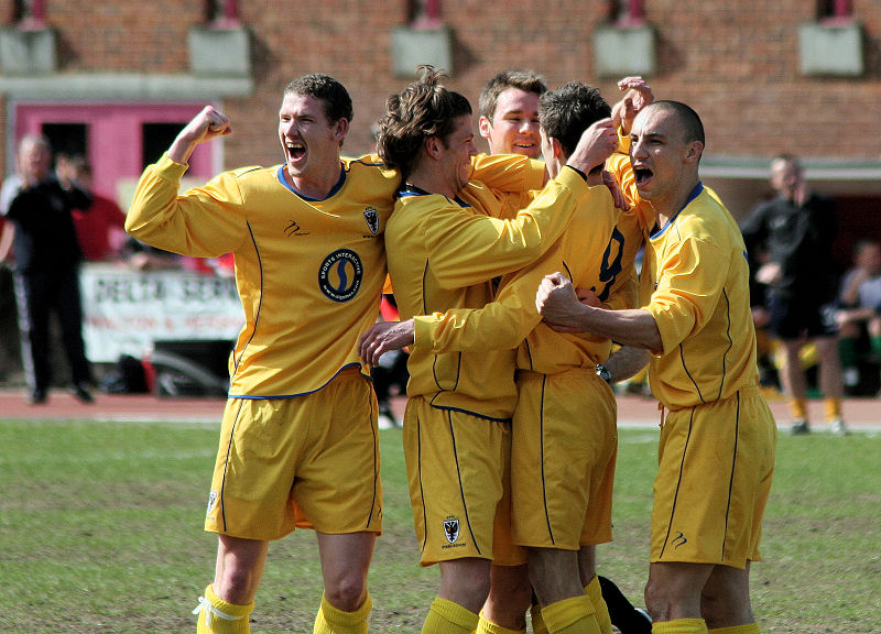 ...1-0 to AFC Wimbledon on 13 minutes
