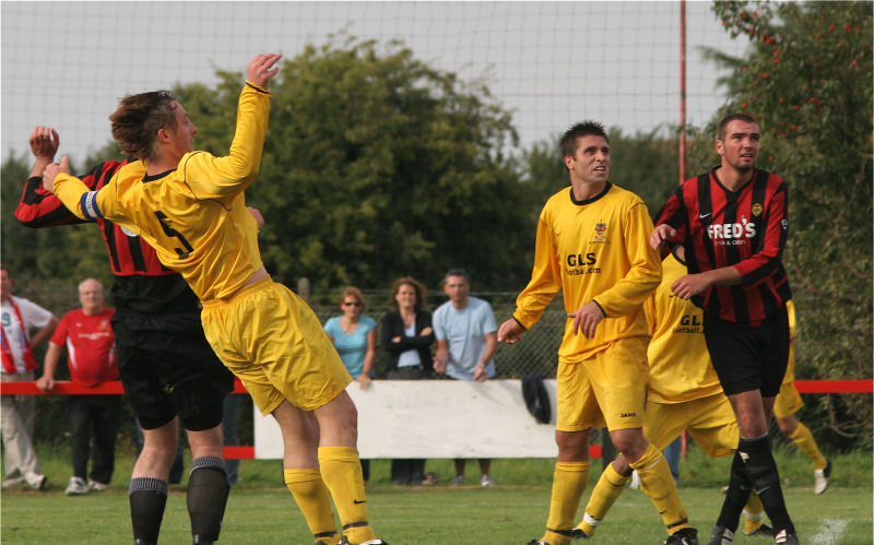 Marc Cable sends a header over
