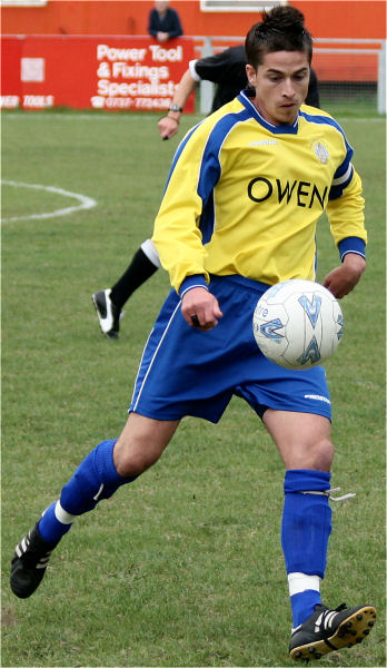 Eastbourne Town captain Adam Davidson
