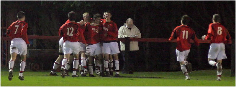 ... Wick celebrate and Ben Steppel updates the match report
