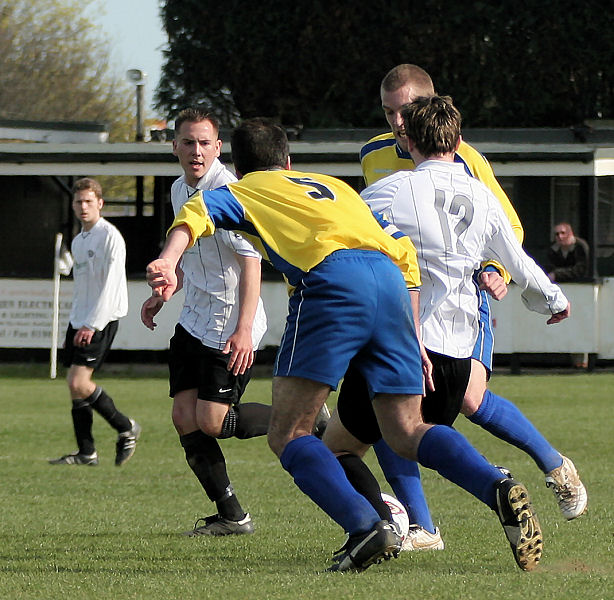 Mark Windsor gets into the action
