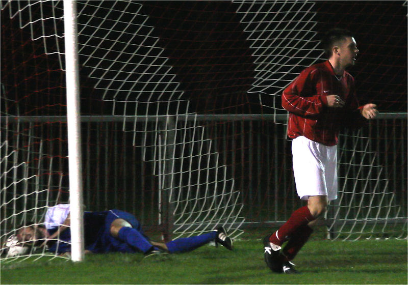 Lewis Blake gets his second of the night

