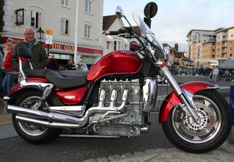 Condor Ferries Bike of the Night - Gary Webb's 2.3 litre Triumph Rocket III
