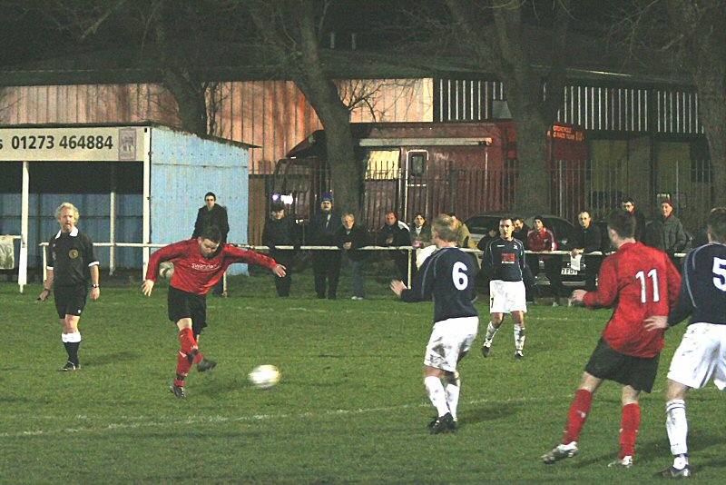 Jan Miller gets into the action for Wick
