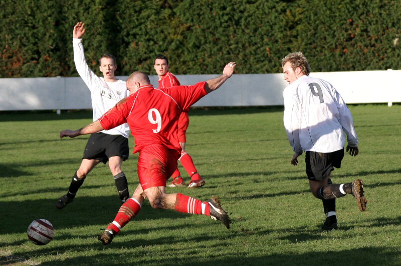 Luke Jones keeps the ball in play
