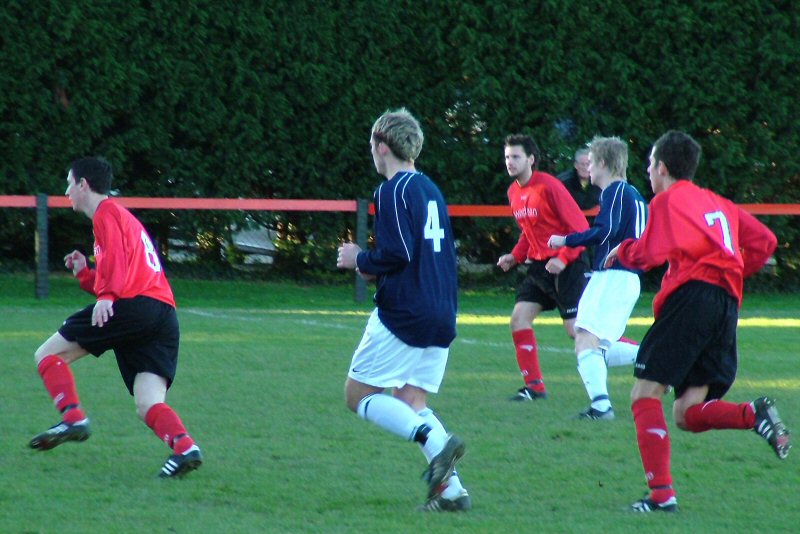 Dave Sharman (8), Darren Gearing (4), Ollie Howcroft, Dan Merry (11) and Marc Cooper (7)
