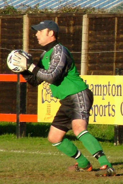 Wealden keeper Gareth Clarke
