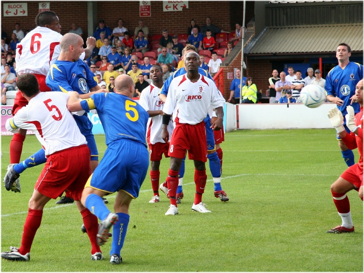 Steve Ferguson scores on 28 minutes
